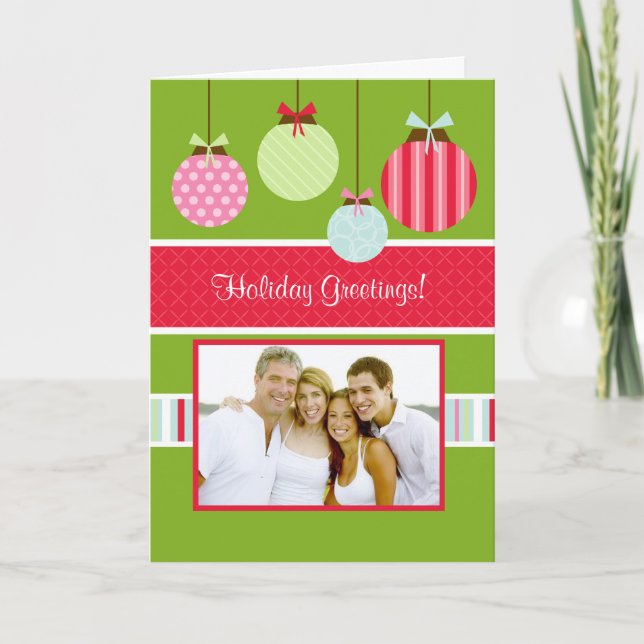 Holiday photo card (Front)