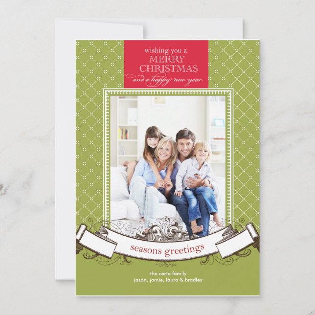 Holiday Photo Card (Front)