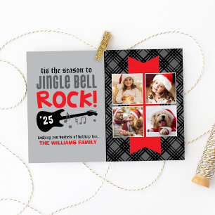 Holiday Photo Card   Jingle Bell Rock Theme