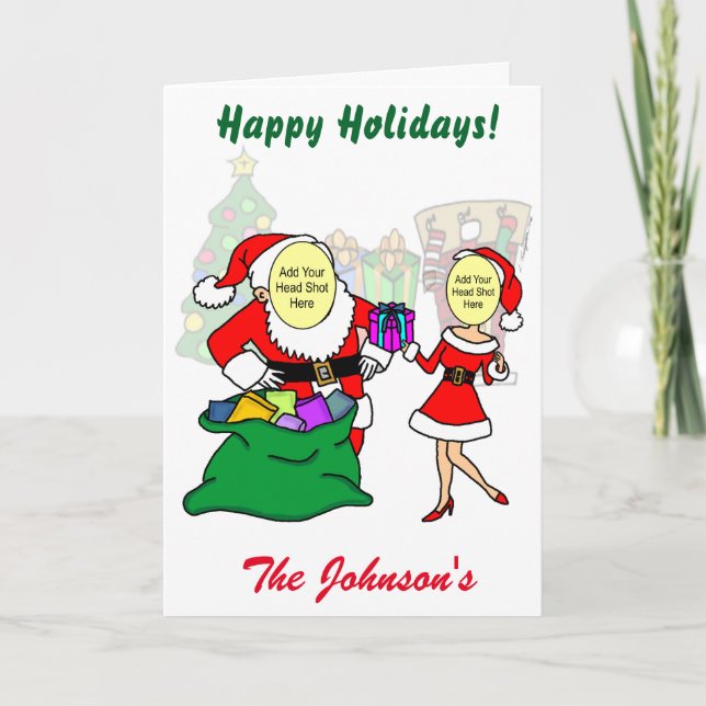 Holiday Photo Greeting Card (Front)