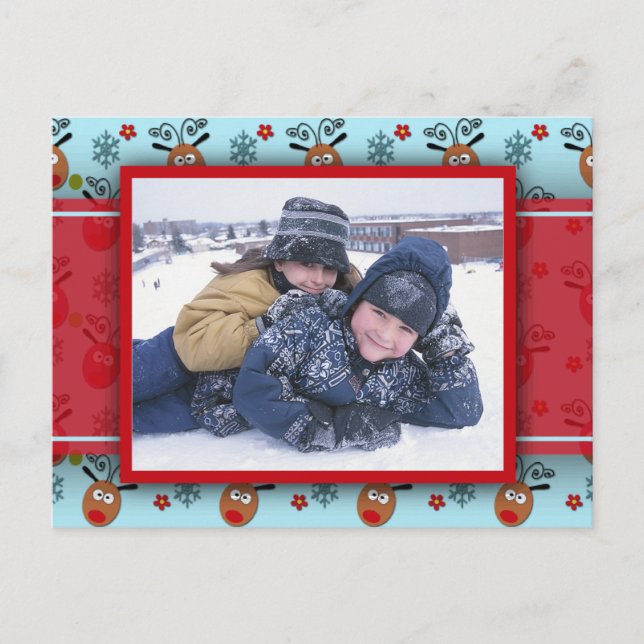 Holiday Photo Postcard (Front)