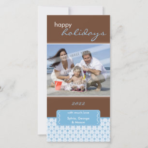 HOLIDAY PHOTOCARD :: spotted bracket P4