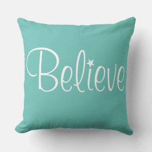 Holiday Pillow-Believe Cushion