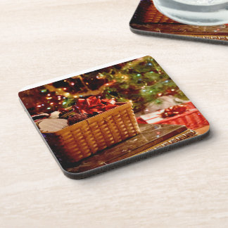 holiday pillow coaster