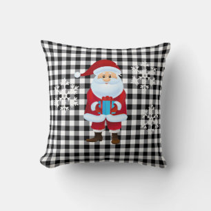 Holiday Pillow-Santa Cushion