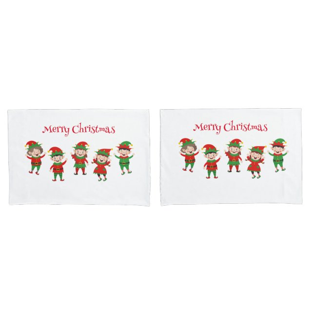 Holiday Pillowcase Set  (Front-Set)