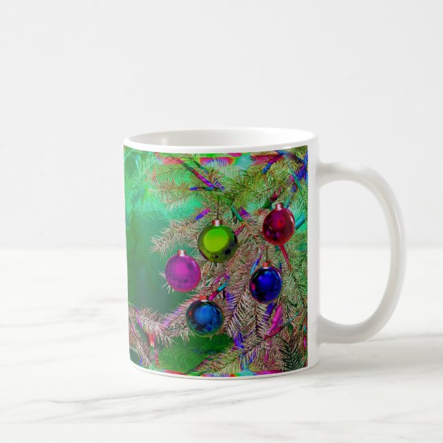Holiday Pine Decor Coffee Mug (Right)