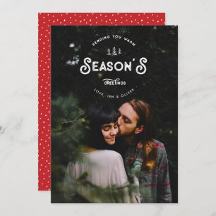 Holiday Pines Christmas Greeting Card