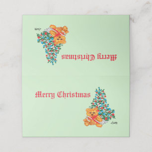 Holiday Place Cards : Love OF Christmas