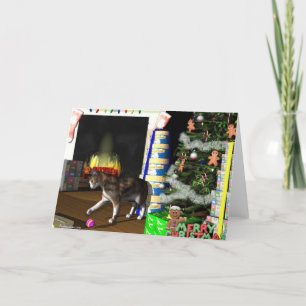 Holiday Playtime, Card