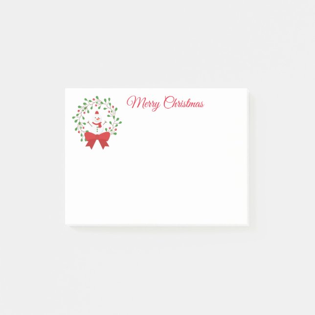 Holiday Post it Notes (Front)