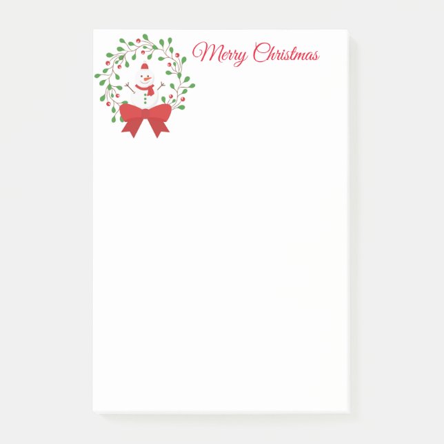 Holiday Post it Notes (Front)
