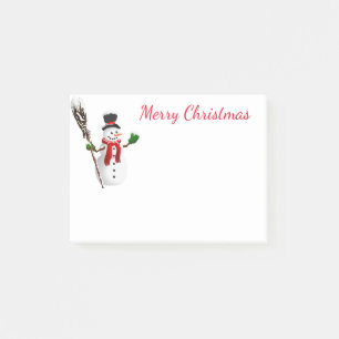 Holiday Post-it-Notes-Snowman Post-it Notes