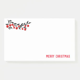 Holiday Post-it-Notes-Winter Berries Post-it Notes
