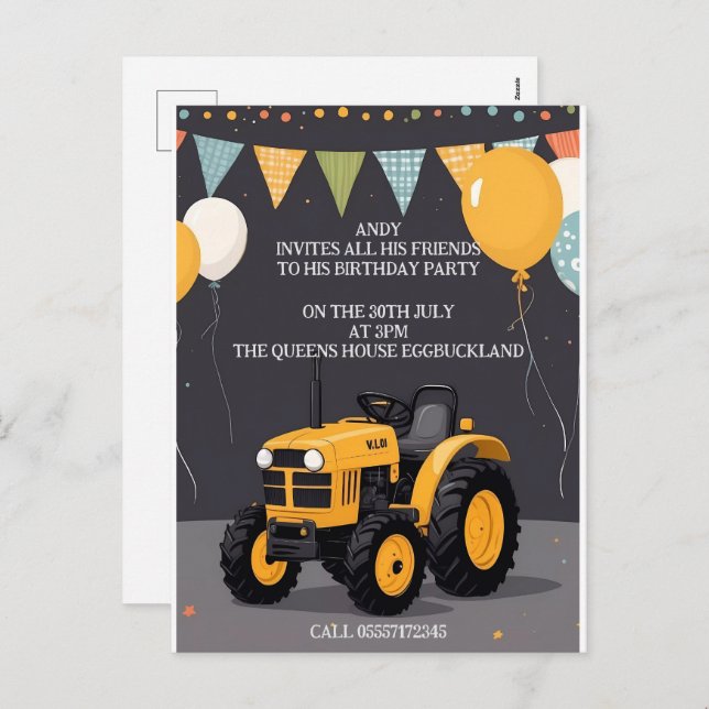 Holiday Postcard (Front/Back)