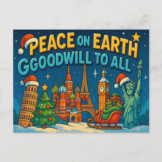 HOLIDAY Postcard (Front)