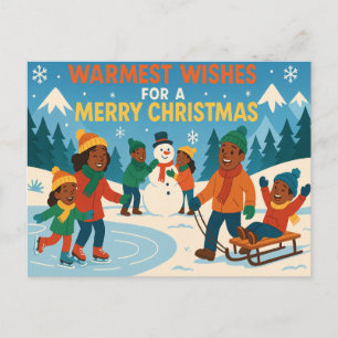 HOLIDAY Postcard