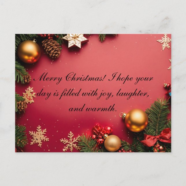 Holiday Postcard (Front)