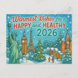 HOLIDAY Postcard