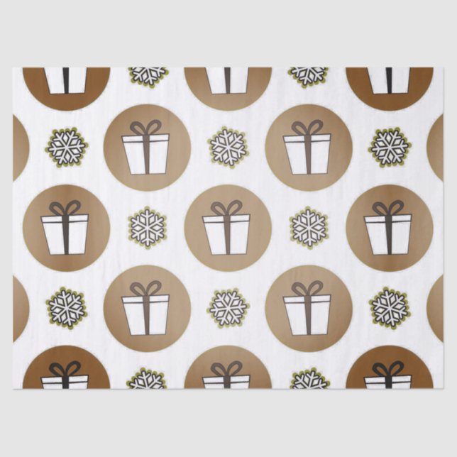 holiday presents tissue paper (Front)