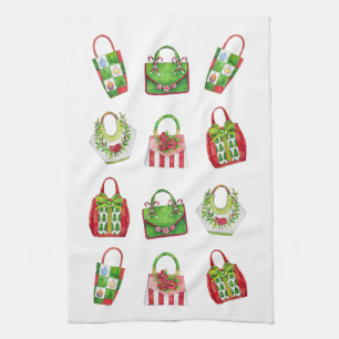 Holiday Purse Kitchen Towel