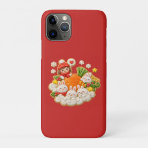 Holiday rabbits Case-Mate iPhone case