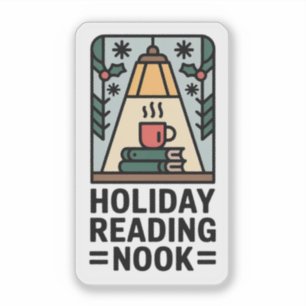 Holiday Reading Nook - Cozy Winter Book