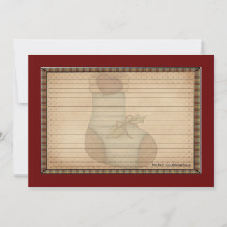 Holiday Recipe Cards