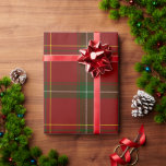 Holiday Red Tartan Christmas Plaid Wrapping Paper<br><div class="desc">Show your love this holiday season with this red tartan Christmas plaid wrapping paper. Ideal gift wrap for all your holiday giving.</div>