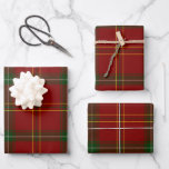 Holiday Red Tartan Christmas Plaid Wrapping Paper Sheet<br><div class="desc">Show your love this holiday season with this red tartan Christmas plaid wrapping paper. Ideal gift wrap for all your holiday giving.</div>