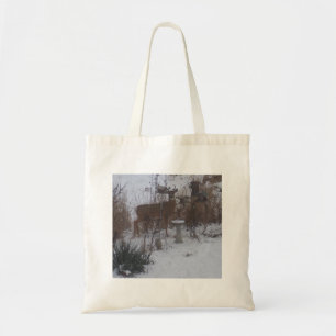Holiday Reindeer Tote Bag