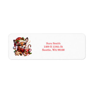 Holiday Return Address Labels