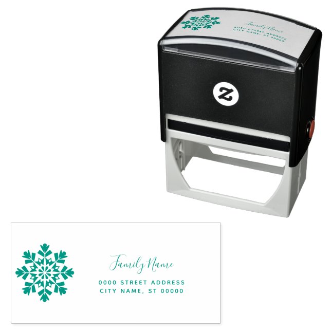 Holiday Return Address Self-inking Stamp (In Situ)