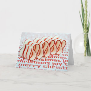 Holiday Ribbon Candy Card