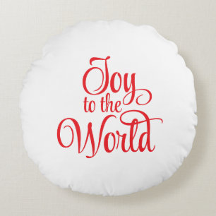Holiday Round Cushion