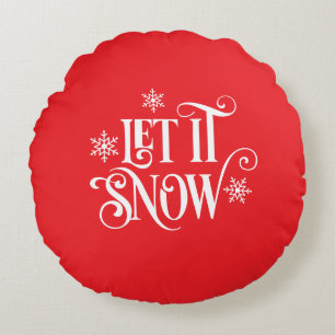 Holiday Round Cushion