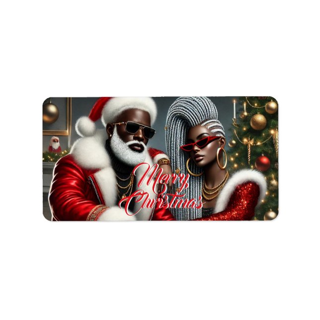 Holiday Royalty Labels (Front)