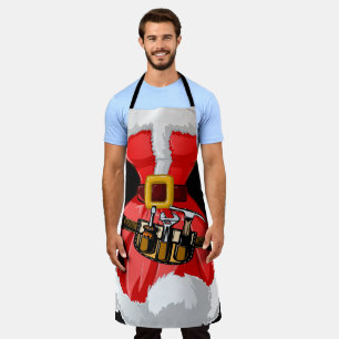 Holiday Santa Humour Apron