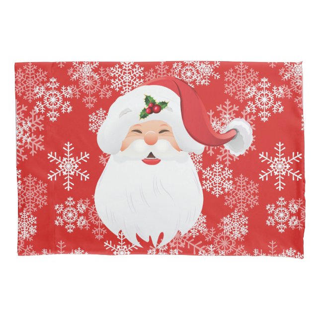 Holiday Santa Pillowcase (Front)