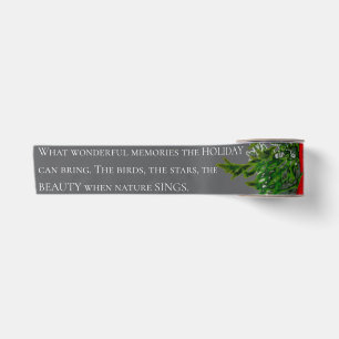 HOLIDAY SATIN RIBBON