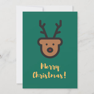Holiday Season, Christmas, Cute Reindeer