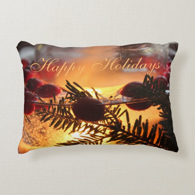 Holiday Season Decorator Decorative Cushion (Front)