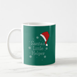 Holiday Season, Merry Christmas, Santa Little Help Coffee Mug