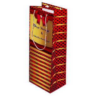 Holiday Season Wine - New Year Gift Bag