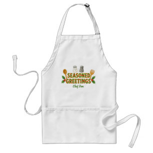 Holiday Seasoned Greetings Standard Apron