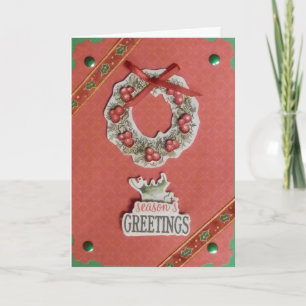 HOLIDAY SEASONS Greetings Yule CARD from Handmade