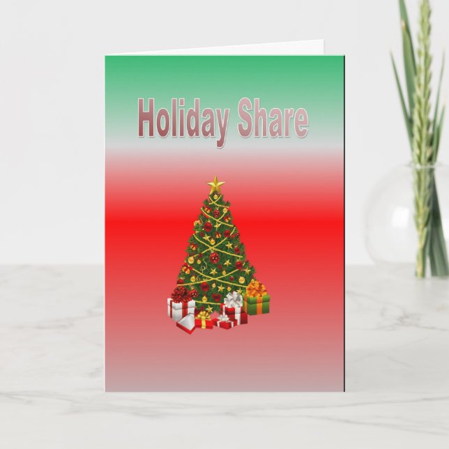 Holiday Share Card (Front)