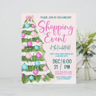 Holiday Shopping Event 8.5 x 11 Flyer Custom Letterhead