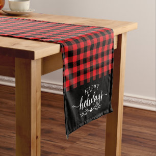 Holiday  short table runner