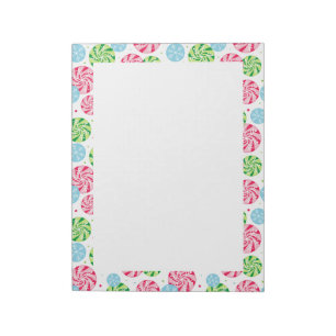 Holiday Snowflake Notepad